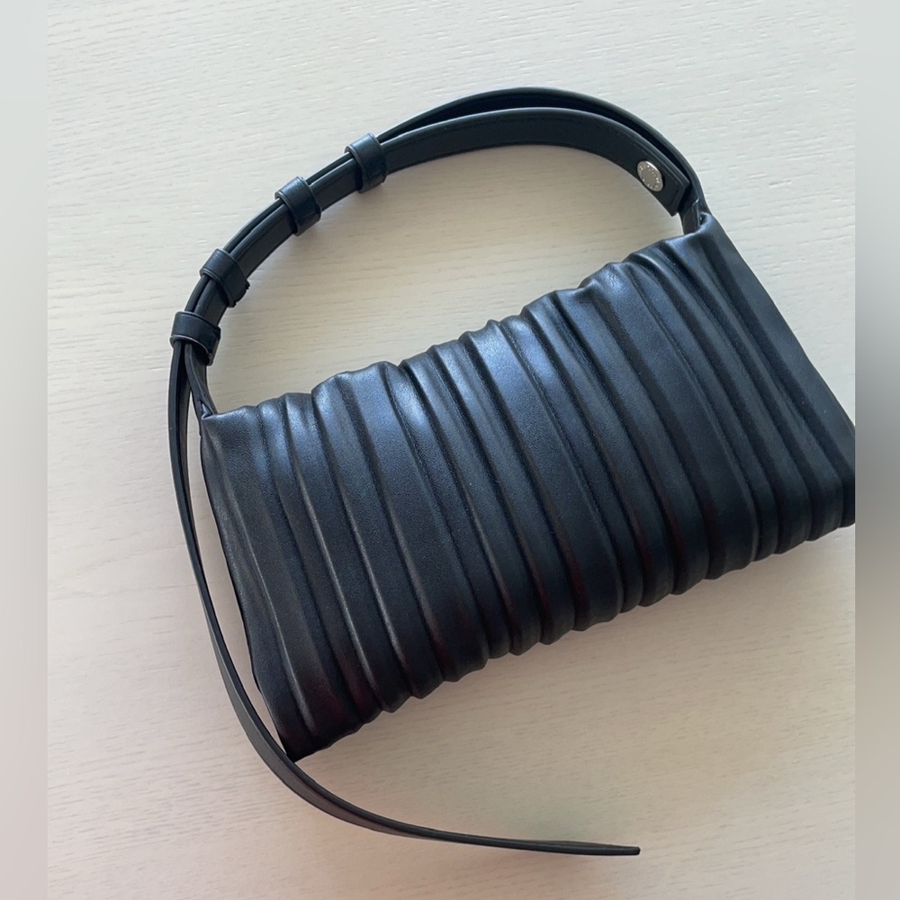 Simon Miller Black Pleated Black Handbag